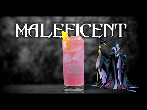 Maleficent’s Magic in a Glass - The Darkest Cocktail You’ll Ever Taste!