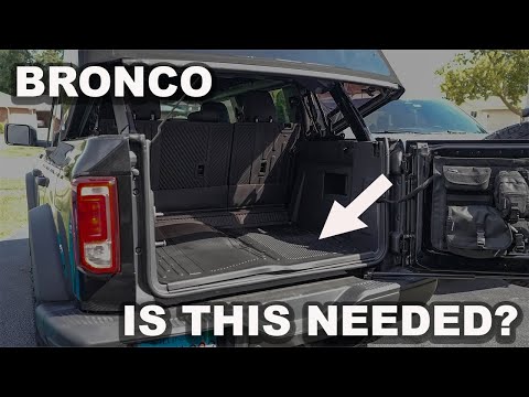 Did you put a Rubber Mat on your BRONCO? Honest Review.