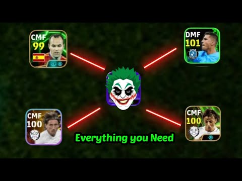 HE HAS EVERYTHING YOU NEED •BEST MIDFIELDER IN eFootball MOBILE