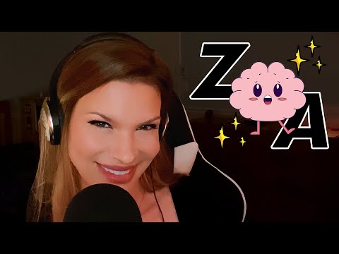 ASMR Word Association Game (from Z to A)