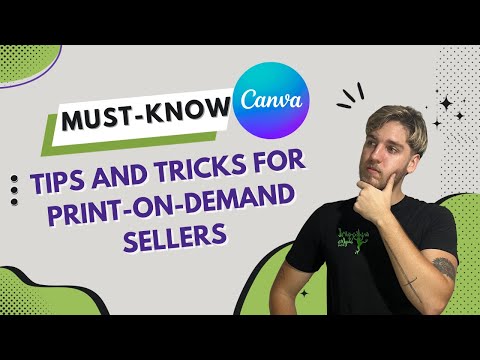 Must-Know Canva Tips and Tricks for Print-on-Demand Sellers | Awkward Styles POD [2023]