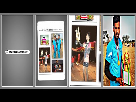 ✨️✨️NEW TRENDING😈ATTITUDE ALIGHT😈MOTION VIDEO MY🥰BOSS RAJU KING OF KABBADI ADN CRICKET KING RAJU😈✨️