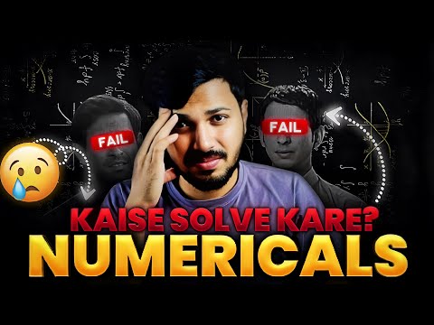 How to Solve Numericals in Physics 😱🔥| Class 12 Boards 2024-25 | Topper's Secret 🤫📝