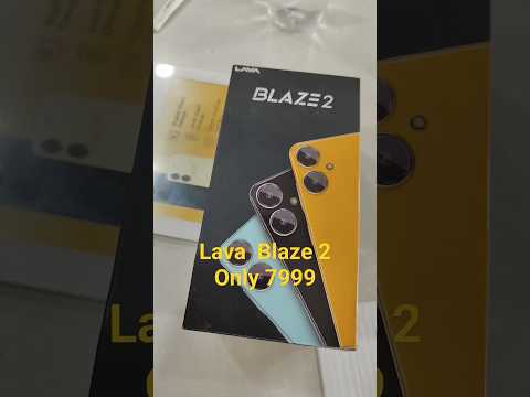 Lava Blaze 2 #smartphone #unboxing #lava #amazingfacts #ytshorts