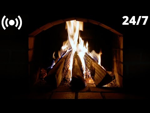 Christmas Fireplace Sounds | Burning Logs & Crackling FIRE SOUNDS for Sleep & Relaxing | XMAS 2024