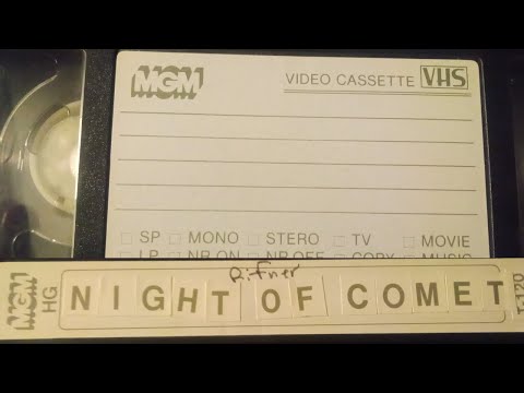 Contents of "Night of The Comet" Blank Tape