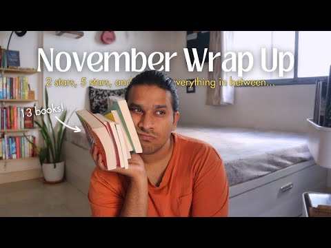 binge reads, failed 24H readathons - the weirdest month of reading... // NOVEMBER WRAP UP 📚