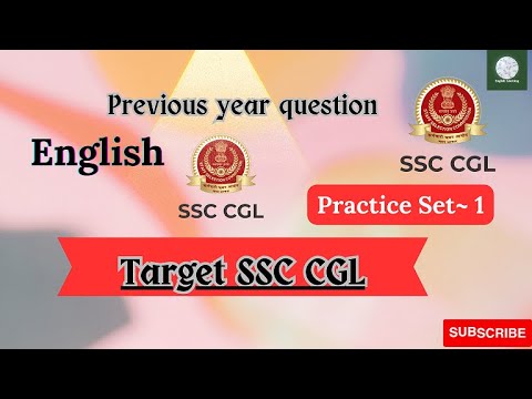 PYQs SSC CGL Practice Set 1📑 | Target SSC CGL 2025🎯 | #pyq #ssc #ssccgl