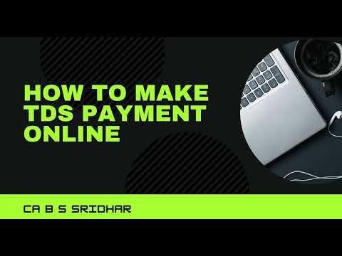 How to make TDS payment online.For payment of Tax Deducted at Source(TDS) by taxpayers with TAN