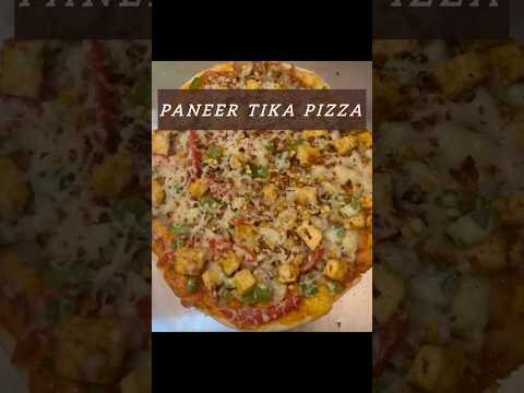 Veg loaded Panner Tikka Pizza #Tasty #mouthwatering #Yummy #colorful veg  with cheese #Homemade#