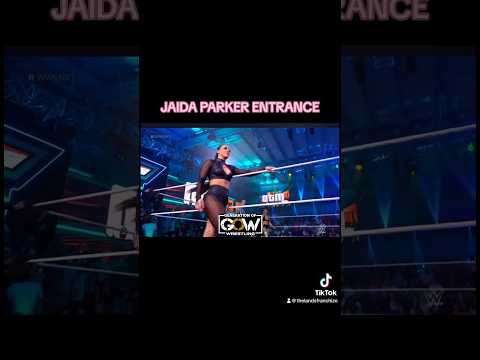 JAIDA PARKER ENTRANCE (NXT) : #wwe #wwenxt #shortsfeed #jaidaparker #shorts #short #aew