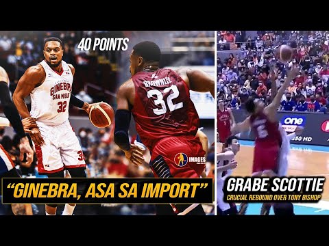 Asa sa IMPORT ang Ginebra?! Scottie Thompson NA NAMAN! | PBA Finals Game 5