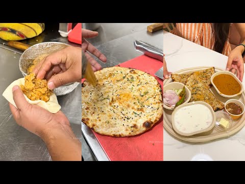 Crispy Amritsari Punjabi Kulcha 🥵 | Paschim Vihar’s Best Amritsari Kulcha 😍