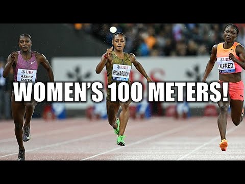 Sha'Carri Richardson BATTLES W/ Julien Alfred In Huge 100 Meter Dash || 2024 Diamond League Zurich