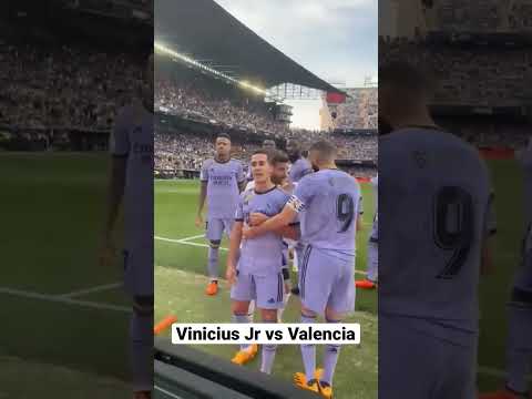 Racismo Contra Vinicius Jr contra Valencia 😱😱 #vinicius #respect #futebol #realmadrid