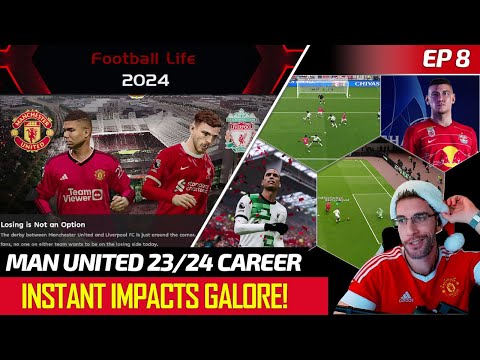 [TTB] MAN UNITED CAREER EP8 - A BIG WHOPPER VS LIVERPOOL! 🤯 - INSTANT IMPACTS!