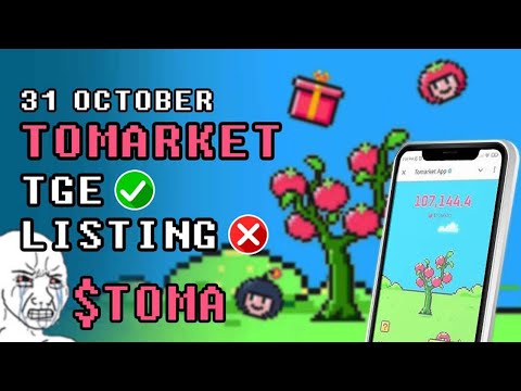 Kapan Listing? Update Tomarket TGE 31 Oktober 2024 | BKD tutorials TOMATO Airdrop Withdrawal