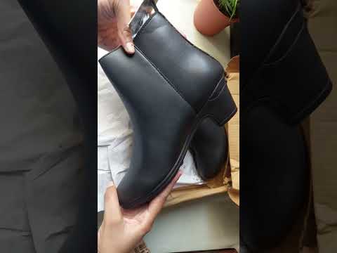 El paso women black solid heeled boots #whatiorderedvswhatigot #elpaso #boots #myntra #viral #shorts