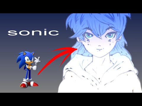 Sonicboom in real life |  @EasyLittleDrawings