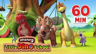 🦖🦕 Your friend Tyrannosaurus Rex + More! | Dinosaur Cartoon | Pinkfong Dinosaurs for Kids