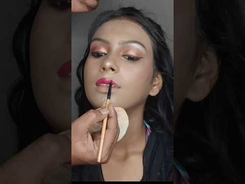 This Fastival Lipstick Simple trick Happy Diwali #shorts #short #lipstick