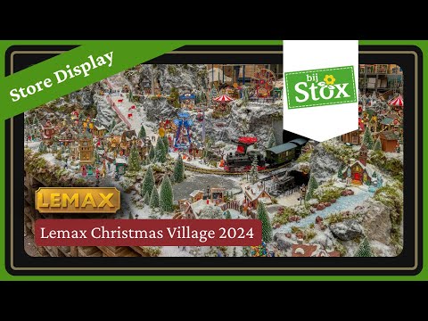 Lemax Christmas Villages 2024 | Display Ideas | BijStox Heerlen