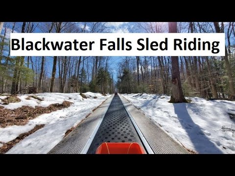 Sled Riding as a Paraplegic - Blackwater Falls Sled Run