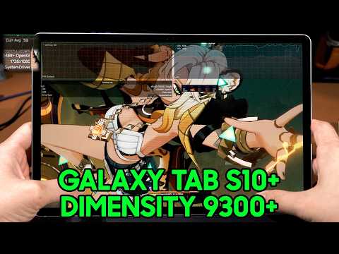 Gaming test - Samsung Galaxy Tab S10 Plus with MediaTek Dimensity 9300+!