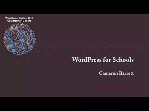 WordPress for Schools