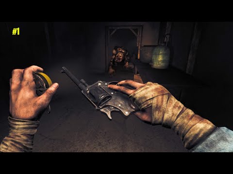 Trapped With A Monster | Amnesia The Bunker Gameplay #1