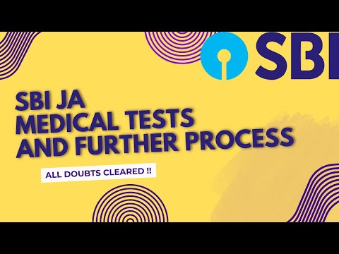 SBI JA 2023 Medical Tests All Doubts Cleared!! and Further process #sbija #sbi #sbiresult