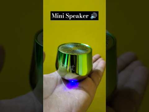 World's Mini Speaker 🔊 boAt #viral #youtubeshorts #trending #minispeaker #shorts