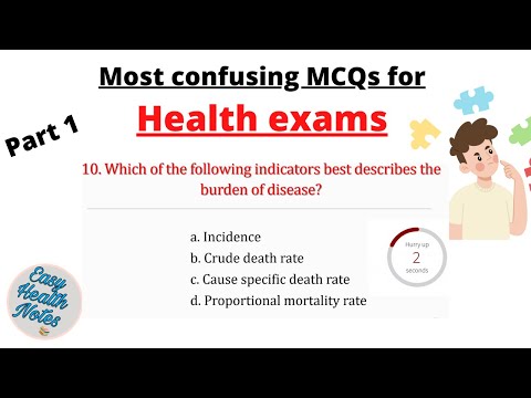 Most confusing mcqs for health exams with answers।। Health Loksewa