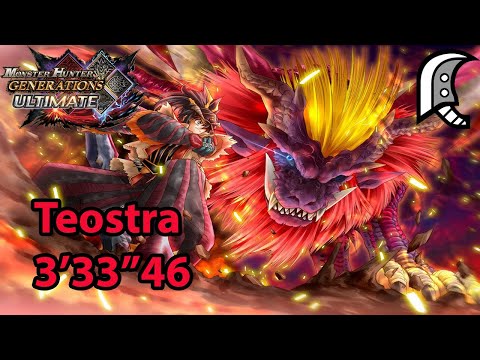 MHGU/MHXX | [G4] Sandblasting - Teostra/テオ・テスカトル (Valor GS) 3'33"46 (TA rules)