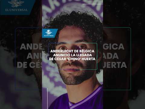 "Chino" Huerta ya fue presentado por el Anderlecht de Bélgica