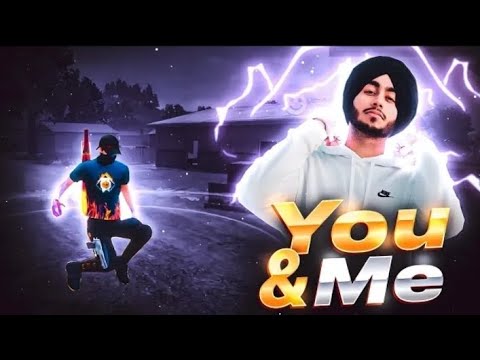 SHUBH - You & Me ff Montage || ff status || ff song edit || FF edit || RJ KRISH MUSIC #freefire #ff