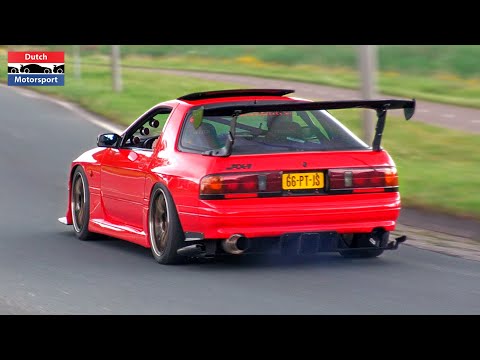 Modified Cars leaving Car Show! - 900HP Supra, E30 2JZ, RX7, Diablo, MR2 V6, Viper GTS-R, Lowriders,