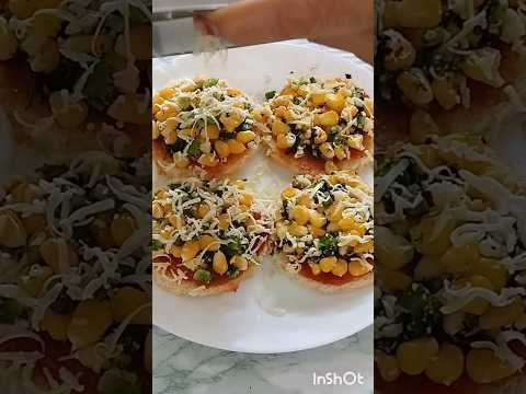 Cheese Corn Disc #shorts #youtubeshorts #food #shortsviral #globalbawarchi