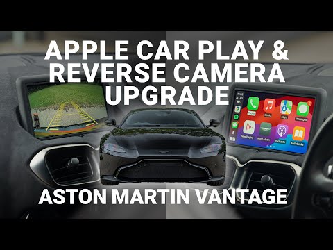 Aston Martin Vantage: Apple CarPlay & Reverse Camera Installed |Google Maps,Spotify, WhatsApp & More