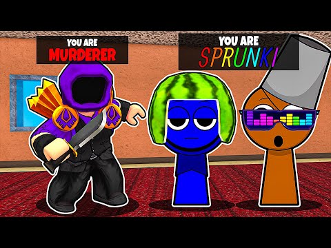 Murder Mystery... But We're Sprunkis (Funny Moments)