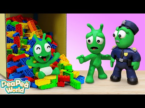 Police Rescues Baby Pea Pea - Video for kids - Pea Pea World