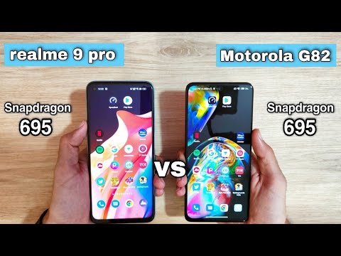 realme 9 pro vs moto g82 Speed Test & Comparison | same processor huge difference 😟