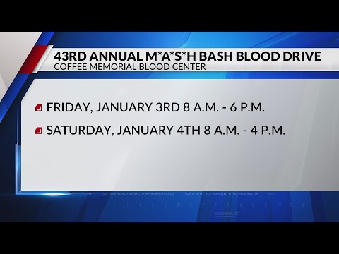 Coffee Memorial Blood Center hosts 43nd annual M*A*S*H blood drive in 2025