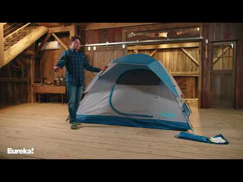 Tent Set Up Video - Eureka! Tetragon NX