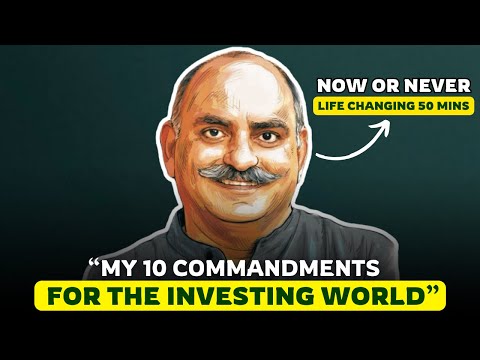 ‘Give me 50 mins & I will Give you the Commandments’ - Mohnish Pabrai | Stocks | Investment