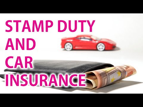 Stamp Duty and Car Insurance