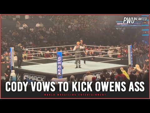 𝙒𝘼𝙏𝘾𝙃: Cody Rhodes Vows To Kick Kevin Owens' Ass After Smackdown