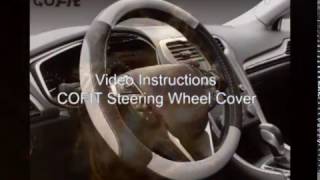 Instructions  COFIT steering wheel cover