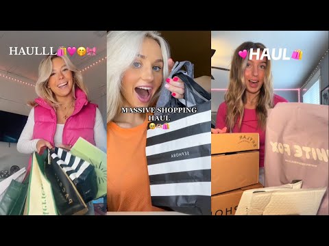 Shopping haul - TikTok compilation 🛍️😋