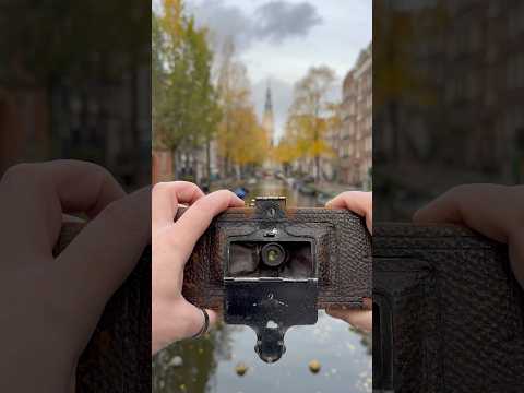 Amsterdam On A 130 Year-Old Film Camera #expiredfilmclub #photography #amsterdam #filmcamera #fyp